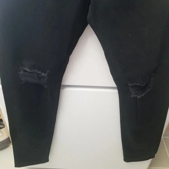 NWOT Rag & Bone Black Holes Distressed Skinny Leg  Jeans Size 36 - Picture 10 of 10